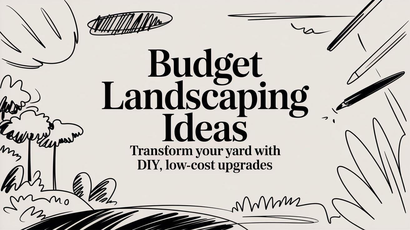 Budget landscaping ideas: Transform your yard with DIY, low-cost upgrades