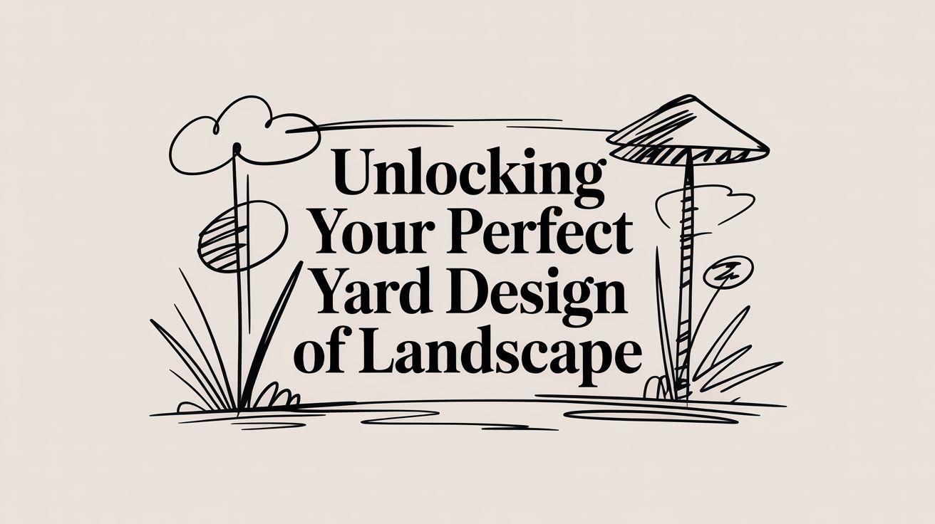 Unlocking Your Perfect Yard Design of Landscape