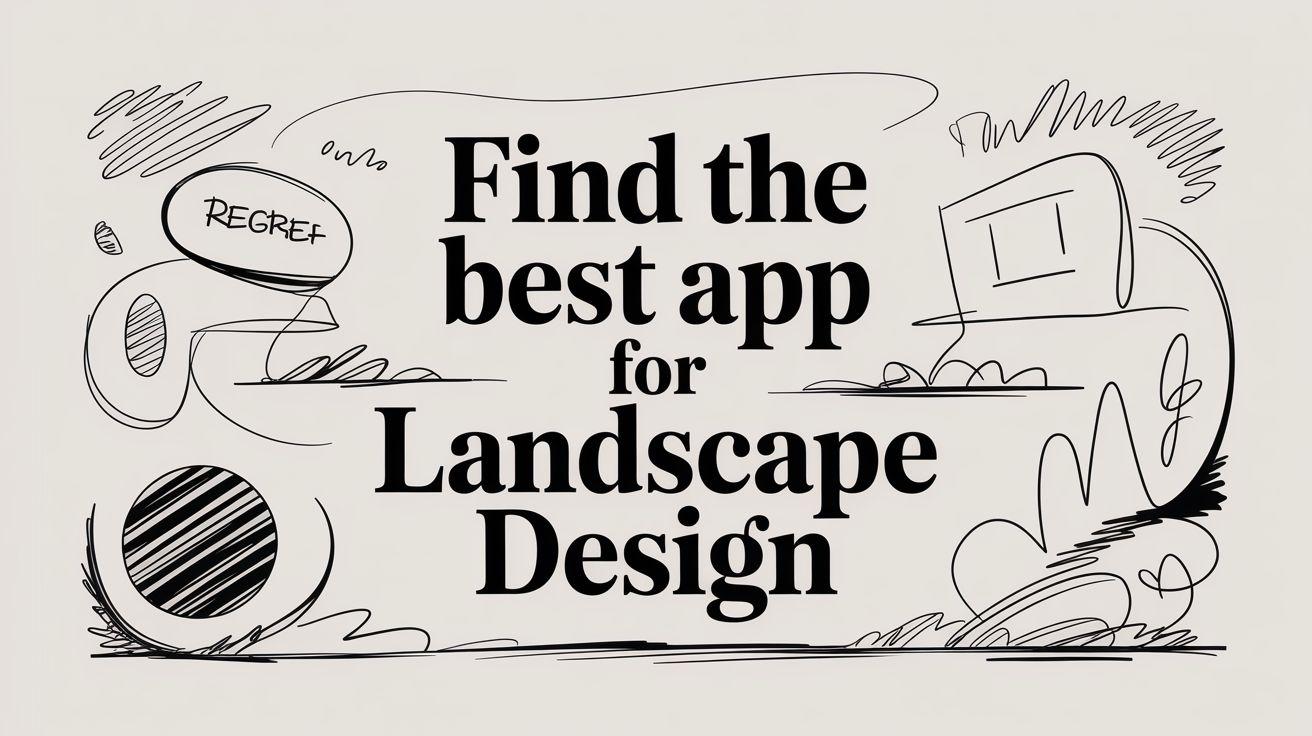 Find the Best App for Landscape Design