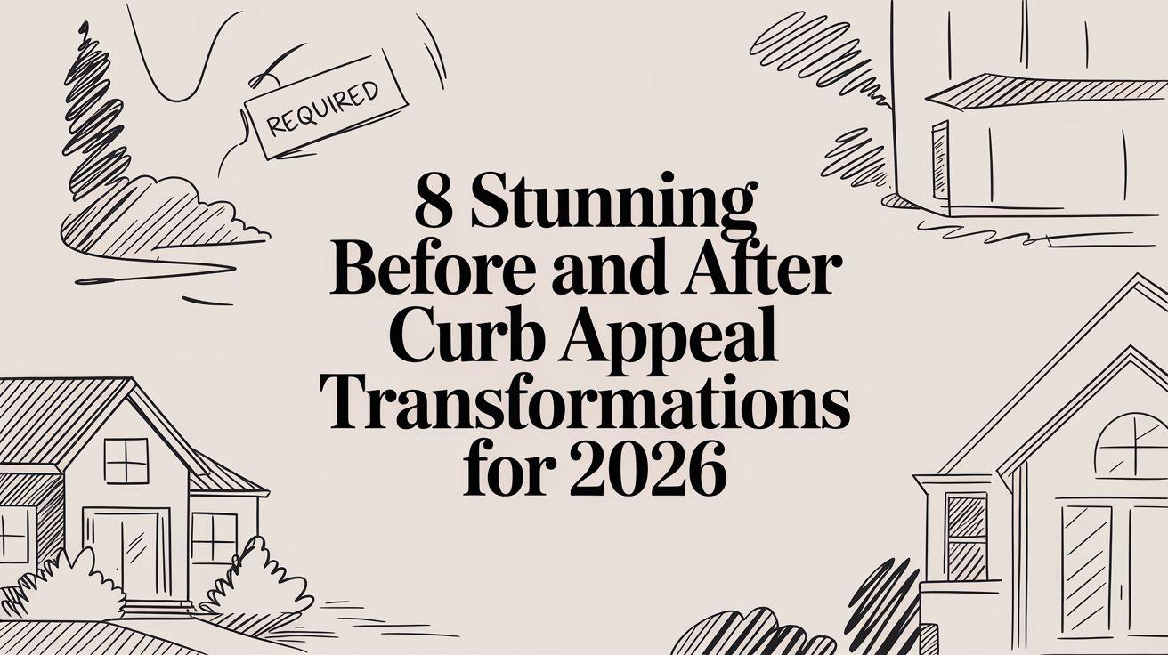 8 Stunning Before and After Curb Appeal Transformations for 2026