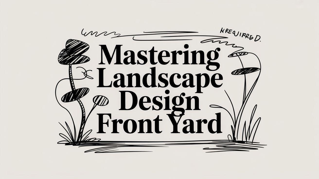 Mastering Landscape Design Front Yard