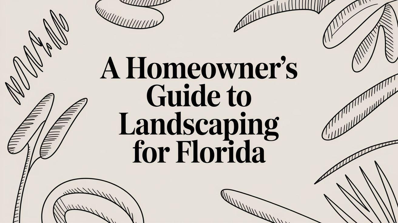 A Homeowner's Guide to Landscaping for Florida