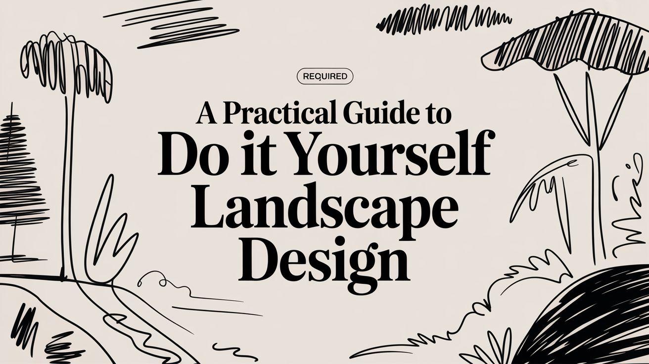A Practical Guide to Do It Yourself Landscape Design
