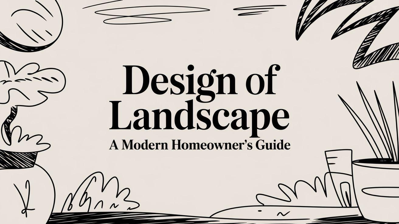 Design of Landscape: A Modern Homeowner's Guide